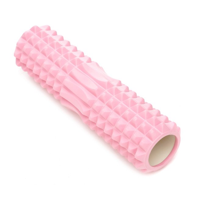 Масажний ролик Cornix EVA 45 x 12.5 см (валик, роллер) XR-0336 Light Pink