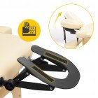Масажний стіл складний 4FIZJO Massage Table Wood W60 Beige (P-5907739318350)