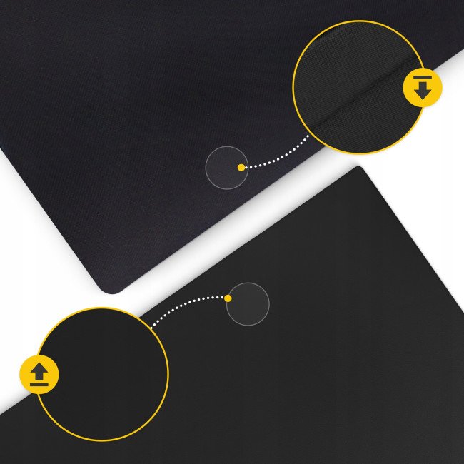 Мат гімнастичний складний 4FIZJO XL 240 x 120 x 5 см Black (P-5907739319708)