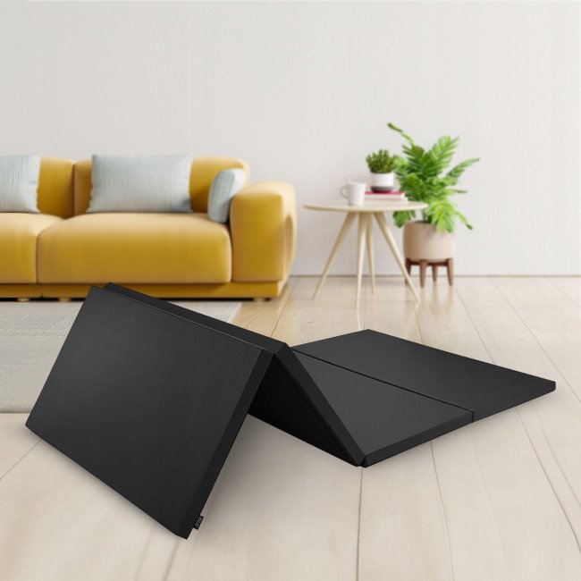 Мат гімнастичний складний 4FIZJO XL 240 x 120 x 5 см Black (P-5907739319708)