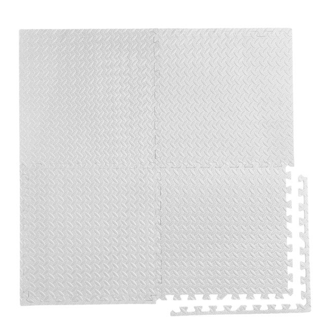 Мат-пазл (ластівчин хвіст) Cornix Mat Puzzle EVA 120 x 120 x 1 cм XR-0233 White