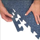 Мат-пазл (ластівчин хвіст) Cornix Mat Puzzle EVA 120 x 120 x 1 cм XR-0239 Navy Blue