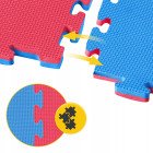 Мат-пазл (ласточкин хвіст) 4FIZJO Mat Puzzle EVA 100 x 100 x 2 cм Blue/Red (P-5907739310002)