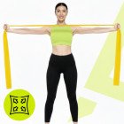 Набір стрічкових еспандерів для спорту та реабілітації Actiget Flat Band 200 х 15 cм 1-15 кг 5 шт ACT0106