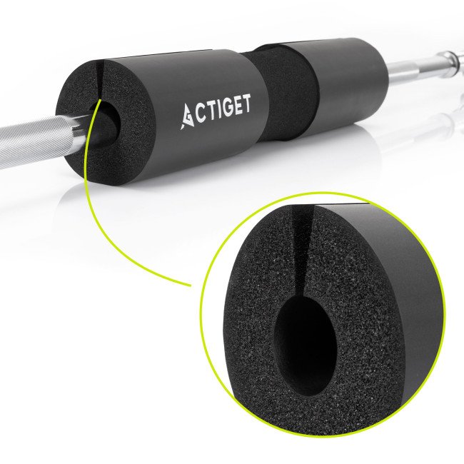 Накладка (бампер) на гриф Actiget Barbell Pad ACT0056 Black