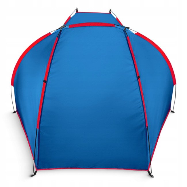 Намет пляжний 4FIZJO 200 x 115 см Blue/Red (P-5905973405171)