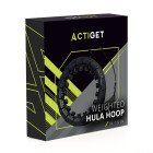 Обруч для талії Actiget (хулахуп) масажний, з обтяженням ACT0136 Black