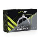 Обруч для талії Actiget (хулахуп) масажний, з обтяженням ACT0140 White