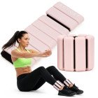Обважнювачі-манжети для ніг та рук Actiget 2 x 0.5 кг силіконові ACT0125 Pink