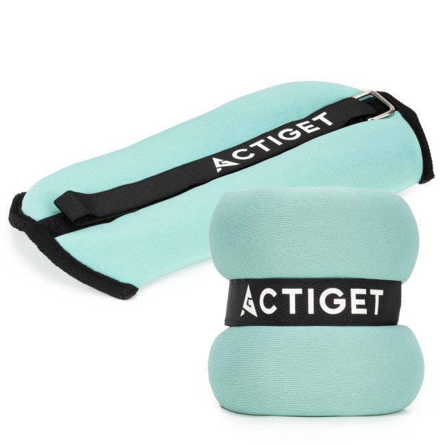 Обважнювачі-манжети для ніг та рук Actiget 2 x 1.5 кг ACT0129 Turquoise/Black