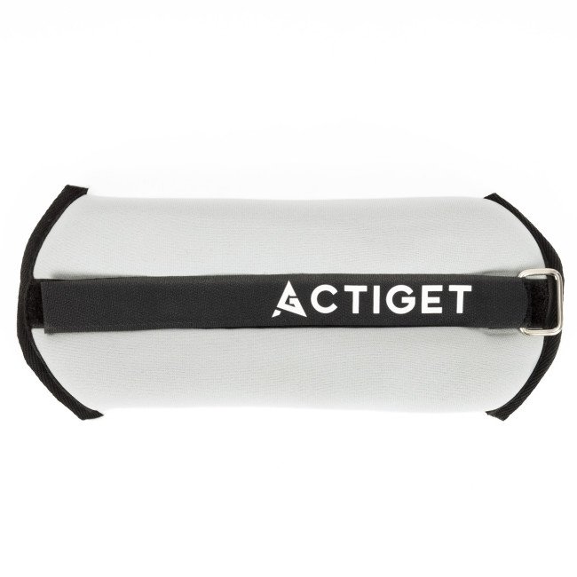 Обважнювачі-манжети для ніг та рук Actiget 2 x 1 кг ACT0128 Grey/Black