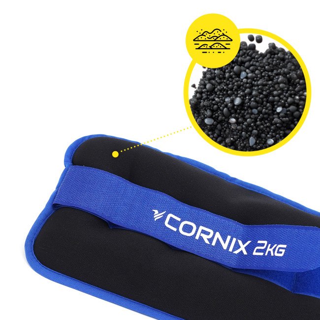 Обважнювачі-манжети для ніг та рук Cornix 2 x 2 кг XR-0174
