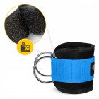 Манжети для тяги 4FIZJO Ankle Strap 2 шт Black/Blue (P-5907739314833)