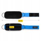 Манжети для тяги 4FIZJO Ankle Strap 2 шт Black/Blue (P-5907739314833)