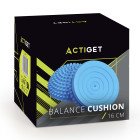Півсфера масажна балансувальна Actiget Balance Pad 16 см 2 шт масажер для ніг, стоп ACT0117 Blue