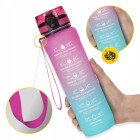Пляшка для води спортивна 4FIZJO 1000 мл Pink/Sky Blue (P-5905973400770)