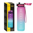 Пляшка для води спортивна 4FIZJO 1000 мл Pink/Sky Blue (P-5905973400770)