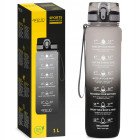 Пляшка для води спортивна 4FIZJO 1000 мл Grey/Black (P-5905973400756)