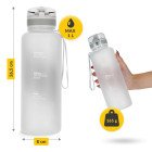 Пляшка для води спортивна 4FIZJO 1000 мл Grey (P-5905973404273)