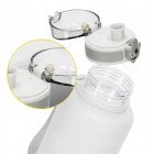 Пляшка для води спортивна 4FIZJO 1000 мл Grey (P-5905973404273)