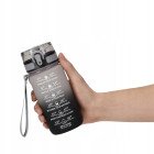 Пляшка для води спортивна 4FIZJO 500 мл Grey/Black (P-5905973400725)
