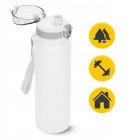 Пляшка для води спортивна 4FIZJO 650 мл Grey (P-5905973404280)