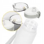 Пляшка для води спортивна 4FIZJO 650 мл Grey (P-5905973404280)