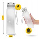 Пляшка для води спортивна 4FIZJO 650 мл Grey (P-5905973404280)