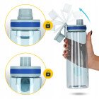 Пляшка для води спортивна 4FIZJO 850 мл Blue (P-5905973403795)