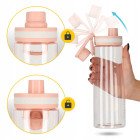 Пляшка для води спортивна 4FIZJO 850 мл Pink (P-5905973403818)