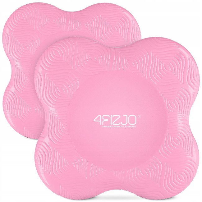 Підставки під коліна та лікті для йоги 4FIZJO 2 шт Pink (P-5907739315342)