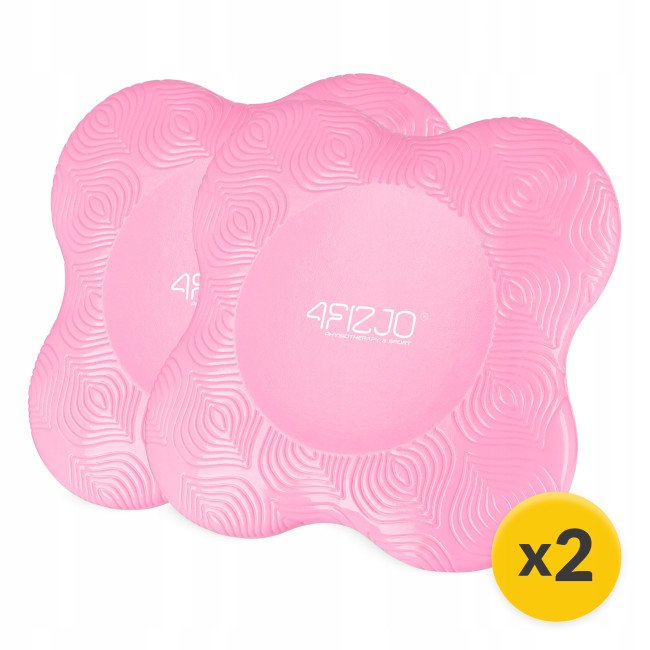 Підставки під коліна та лікті для йоги 4FIZJO 2 шт Pink (P-5907739315342)