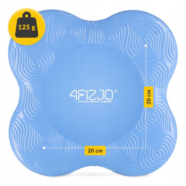 Підставки під коліна та лікті для йоги 4FIZJO 2 шт Blue (P-5907739315359)