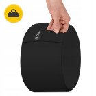 Подушка для йоги та медитації 4FIZJO Zafu кругла 32 x 20 см Black (P-5907739315540)