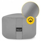 Подушка для йоги та медитації 4FIZJO Zafu кругла 32 x 20 см Grey (P-5907739315533)