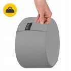 Подушка для йоги та медитації 4FIZJO Zafu кругла 32 x 20 см Grey (P-5907739315533)