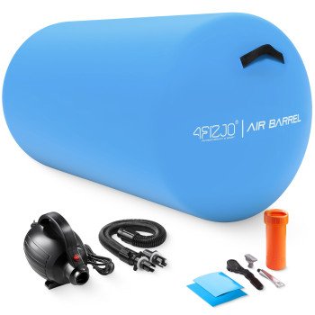 Повітряна бочка для гімнастики 4FIZJO Air Barrel 100 x 60 см Blue (P-5905973403108)