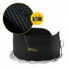Пояс атлетичний для обтяження 4FIZJO Dip Belt 80 см Black (P-5905973402255)