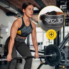 Пояс для важкої атлетики 4FIZJO шкіряний Size M Black (P-5905973404303)