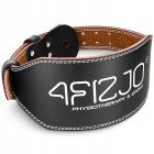 Пояс для важкої атлетики 4FIZJO шкіряний Size L Black (P-5905973404310)