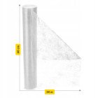 Простирадло одноразове 4FIZJO 50 м x 60 см в рулоні 14 г/м² White (P-5905973406789)