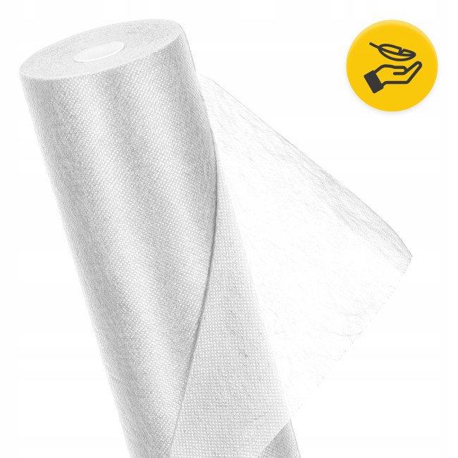 Простирадло одноразове 4FIZJO 50 м x 60 см в рулоні 14 г/м² White (P-5905973406789)