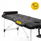 Простирадло одноразове 4FIZJO 50 м x 70 см в рулоні 18 г/м² Black (P-5905973406833)