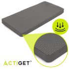 Реформер для пілатесу Actiget 10 в 1 багатофункціональна дошка для тренувань ACT0201 Grey