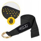 Ремінь для йоги 4FIZJO 300 см Black (P-5907739315397)
