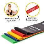 Резинки для фітнесу Cornix Mini Power Band набір 5 шт 1-20 кг XR-0045