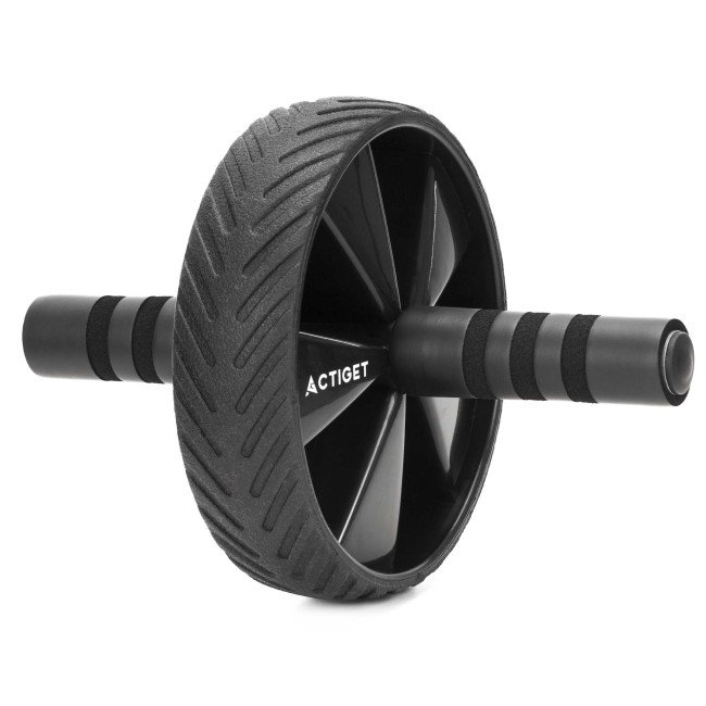 Ролик (гімнастичне колесо) для преса Actiget Ab Wheel ACT0110 Black