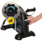 Міні велотренажер 4FIZJO Evo 2 в 1 для рук та ніг Black/Blue (P-5905973401692)