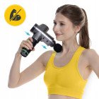 Ручний перкусійний масажер 4FIZJO Massage Gun Ultra Cool Edition 100 Вт масажний пістолет (P-5905973401470)