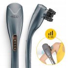 Ручний вібраційний масажер для тіла 4FIZJO Long Stick 7 в 1 Grey (P-5907739319135)